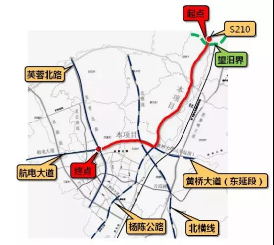 (杨桥 望汨界)-桥驿公路.)