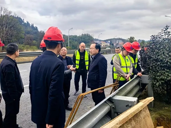 省公路事务中心赴浏阳市调研指导道吾山隧道数字化转型升级工作