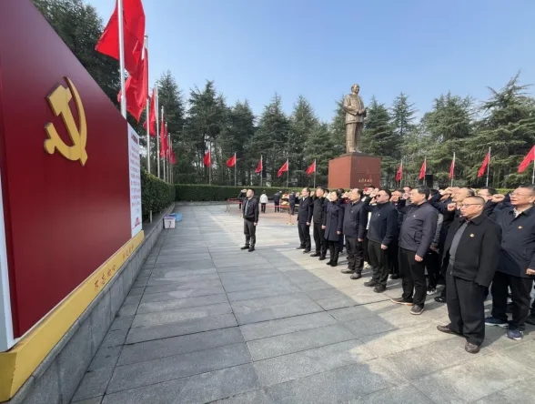 省公路事务中心开展“传承红色基因 共建美丽公路”义务植树暨公路工作调研活动